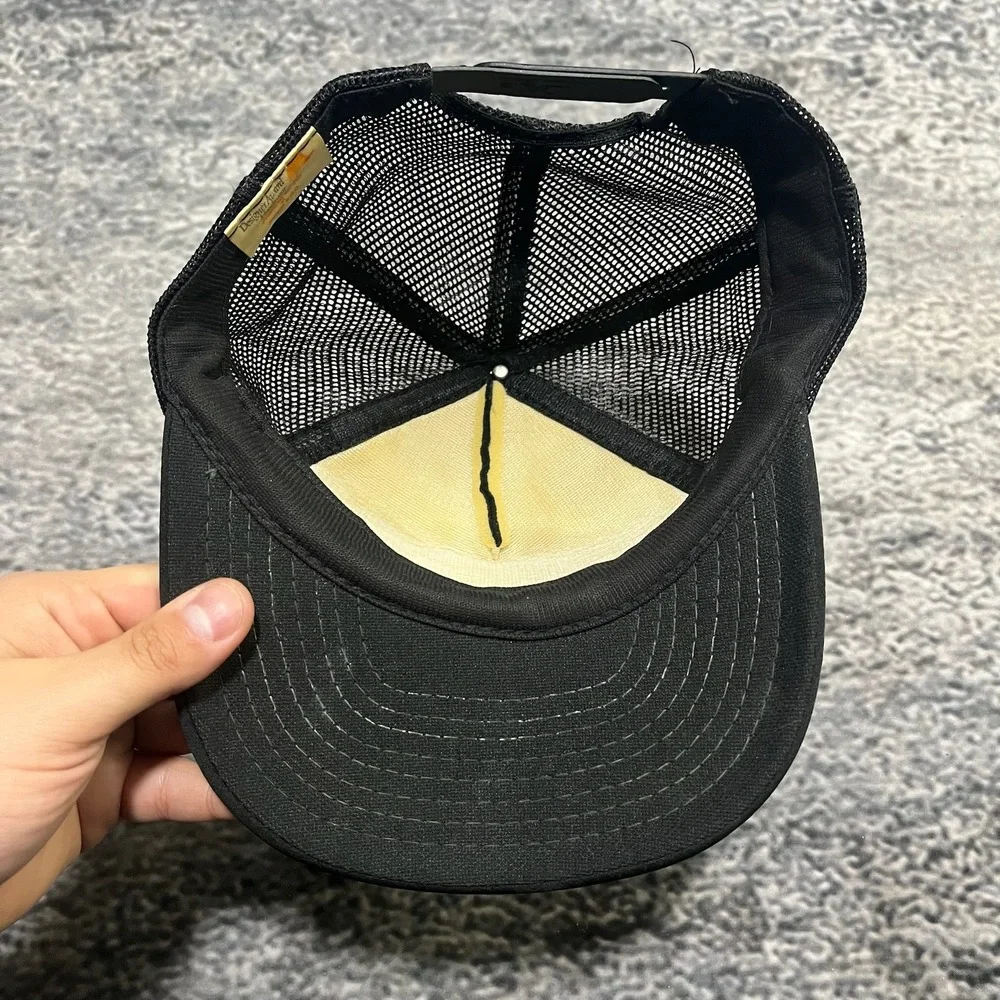 Vintage U4 Anthrax Trucker Hat Mesh Back Metal Rock‎ Band Adjustable 80s 90s